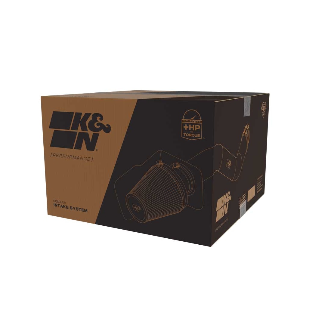 K&N 30-9036 Cold Air Intake - Dryflow, Roto-mold Tube - TOYOTA TUNDRA V8-5.7L