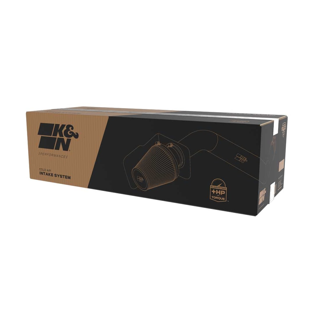 K&N 30-2591 Cold Air Intake - Dryflow, Roto-mold Tube - FORD F150 V8-5.0L