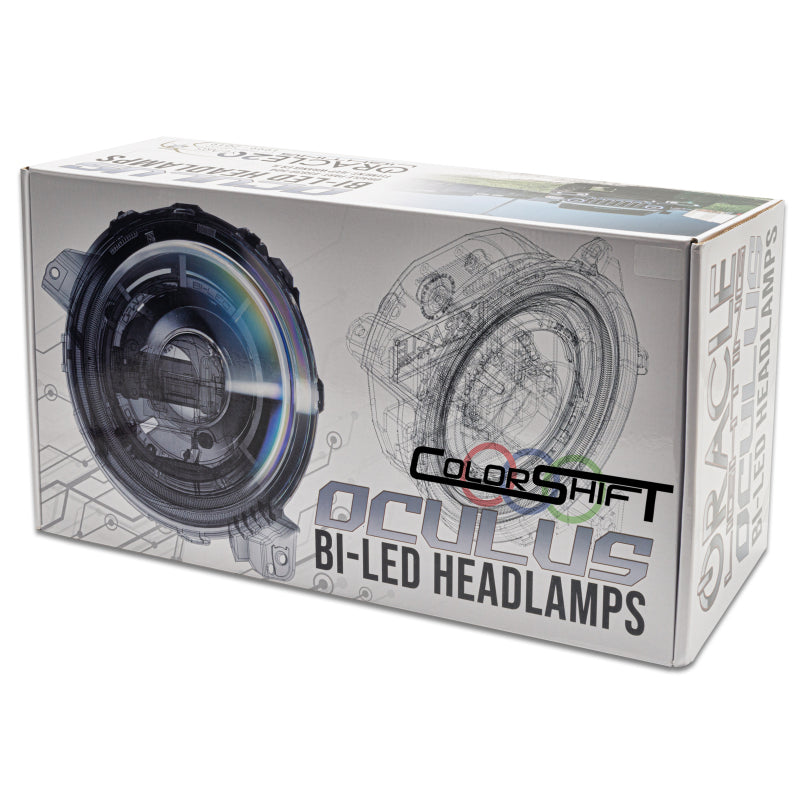 ORACLE Lighting Oracle Oculus Bi-LED Projector Headlights for Jeep JL/Gladiator JT - ColorSHIFT 2