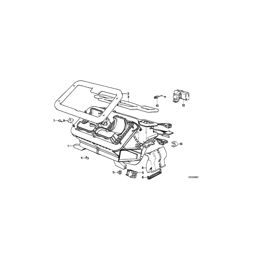 Genuine BMW 64111386023 E30 Connection Rod (Inc. M3, 324td & 318is)