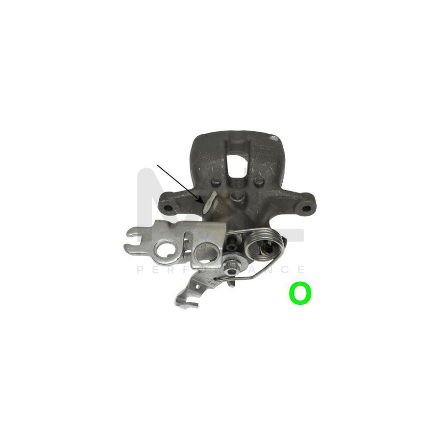 TEXTAR 38053100 Brake Caliper for VW CADDY without holder