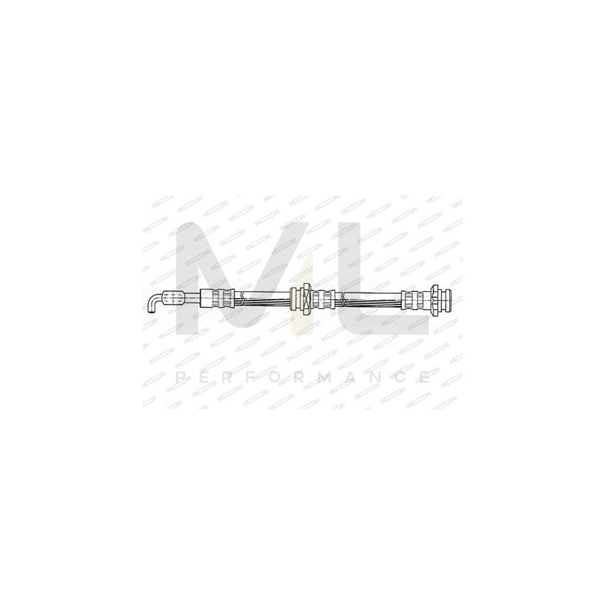 Ferodo FHY2399 Brake Hose 436mm, Ø10