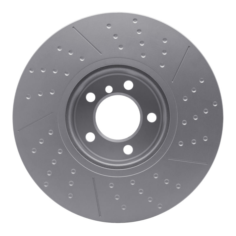 DFC 12-21 BMW 340i xDrive Front GeoSPEC Coated Rotor - Dimpled and Slotted