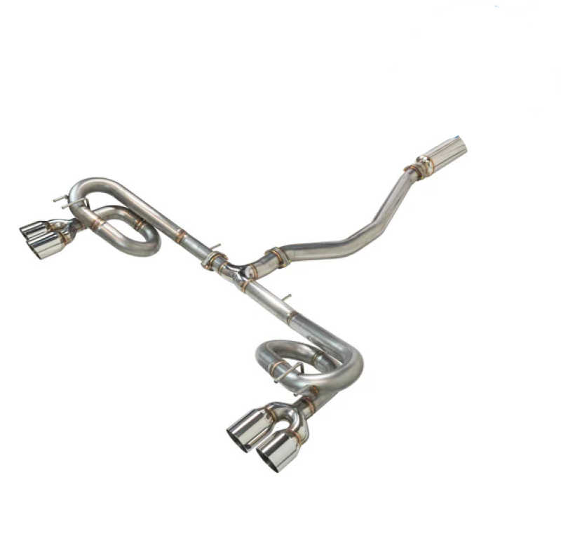 Remark 2022+ Honda Civic Hatchback Sport Touring FL1 (Link Loop)Cat-Back Exhaust Stainless Steel Tip