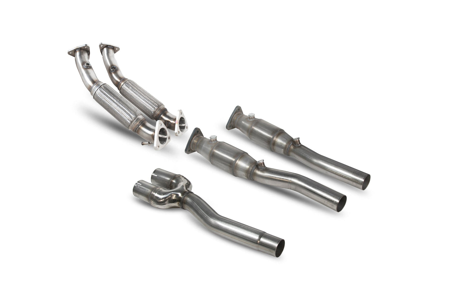 Scorpion SVWX039 VW Golf MK5 R32 Twin High Flow Sports Catalyst | ML Performance UK UK