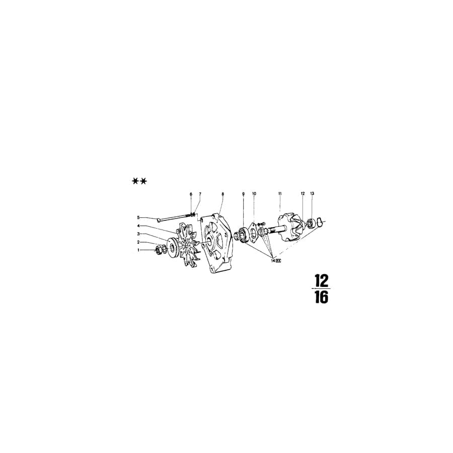 Genuine BMW 12311459279 E21 E23 E12 Supporting Plate (Inc. 524td, 518 & 528e)
