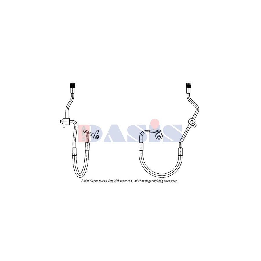 AKS Dasis 885811N High Pressure Line, Air Conditioning