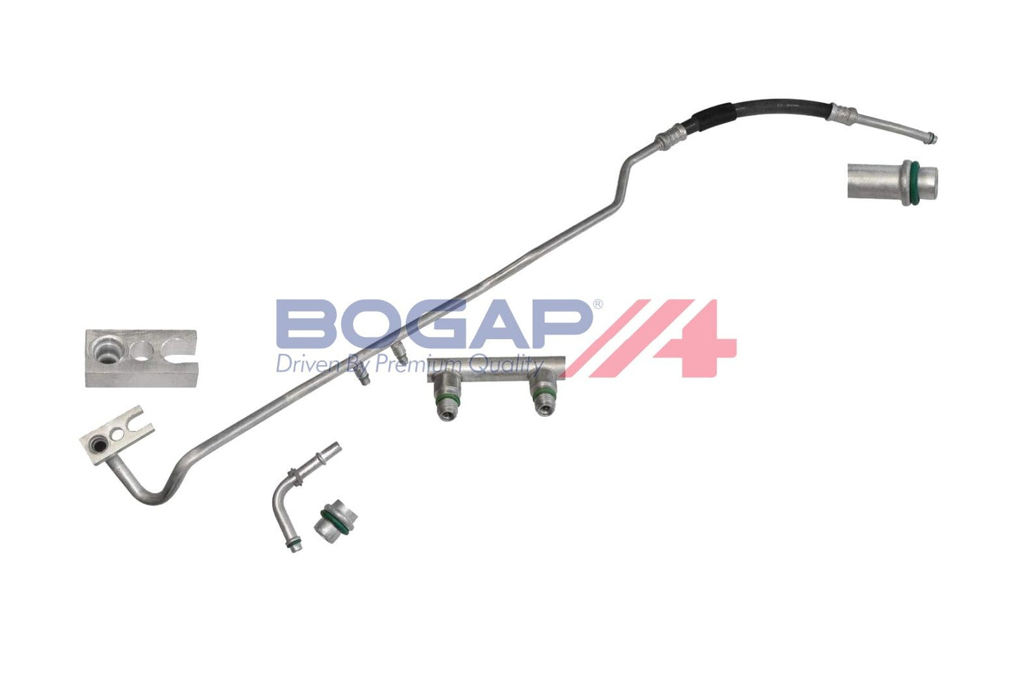BOGAP L4128102 High/Low-Pressure Line, Air Conditioning