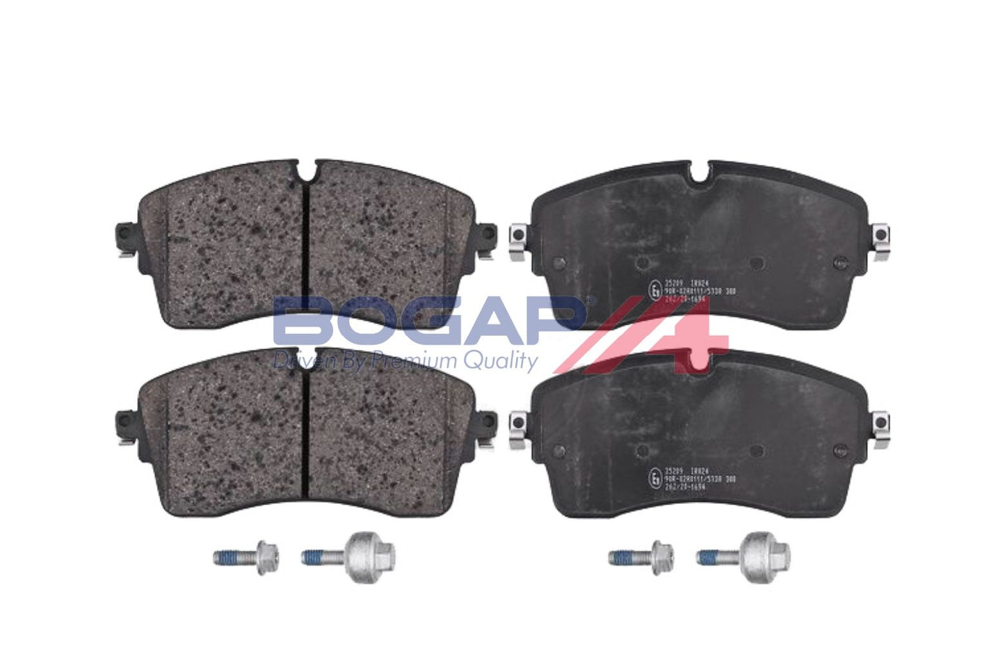 BOGAP J8210106 Brake Pad Set, Disc Brake | ML Performance Car Parts