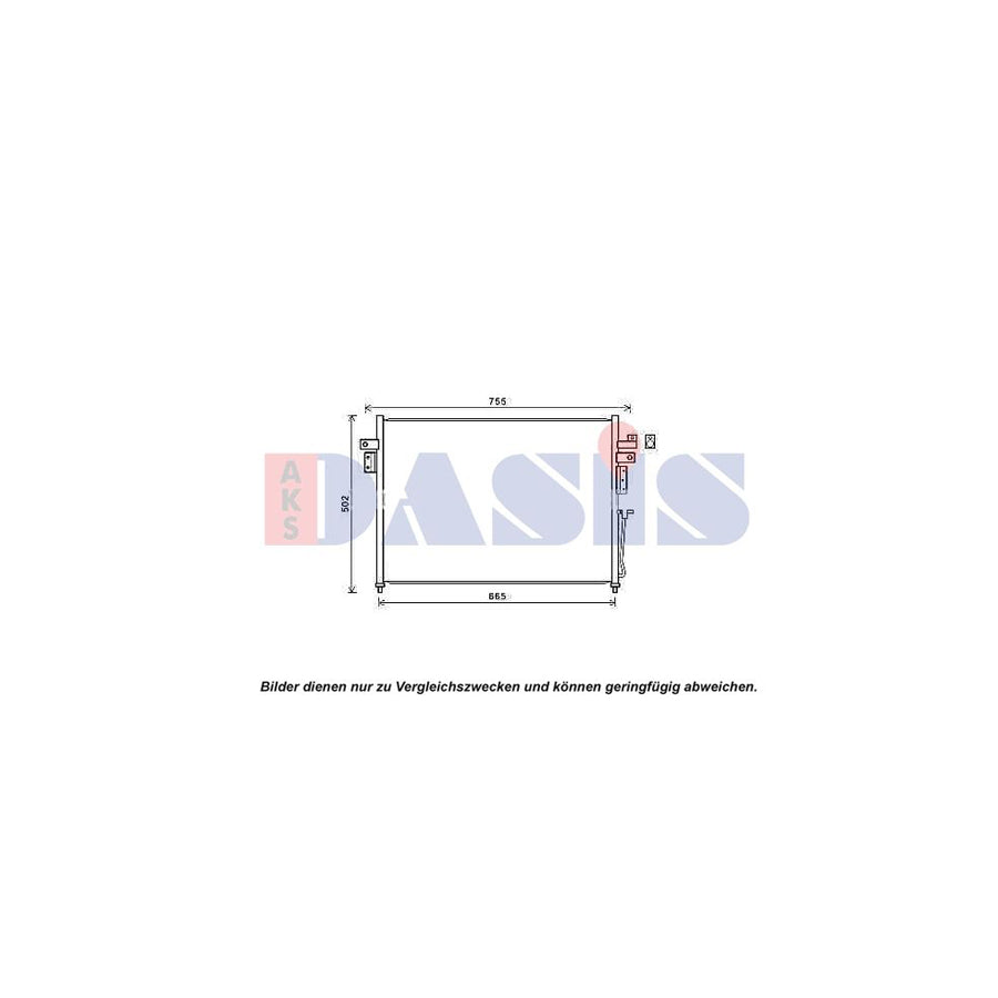 AKS Dasis 072056N Air Conditioning Condenser