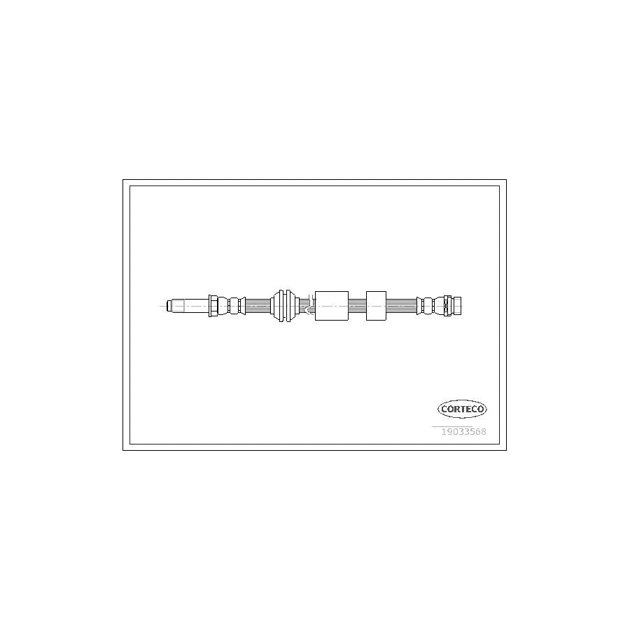 Corteco 19033568 Brake Hose