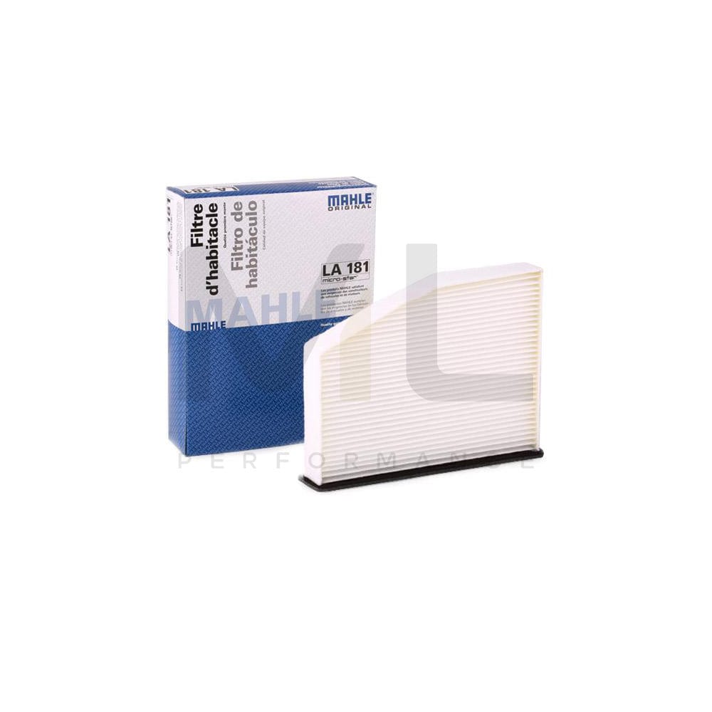 MAHLE ORIGINAL LA 181 Pollen filter Particulate Filter (LHD)