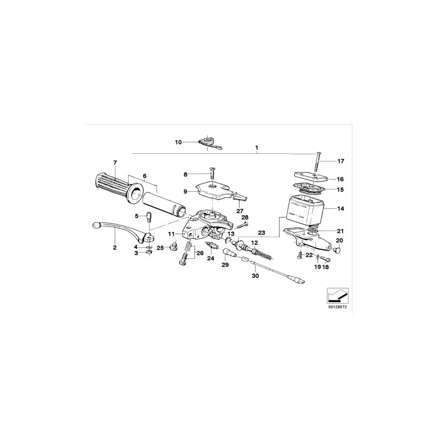 Genuine BMW 32721451987 Fillister-Head Screw M5X20 (Inc. R 80 GS, R 65 RT & R 80 G/S)