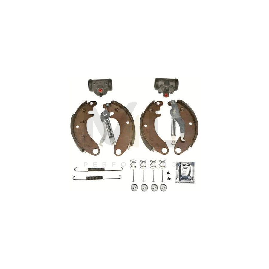 TRW Brake Kit BK1100 Brake Shoe Set with wheel brake cylinder
