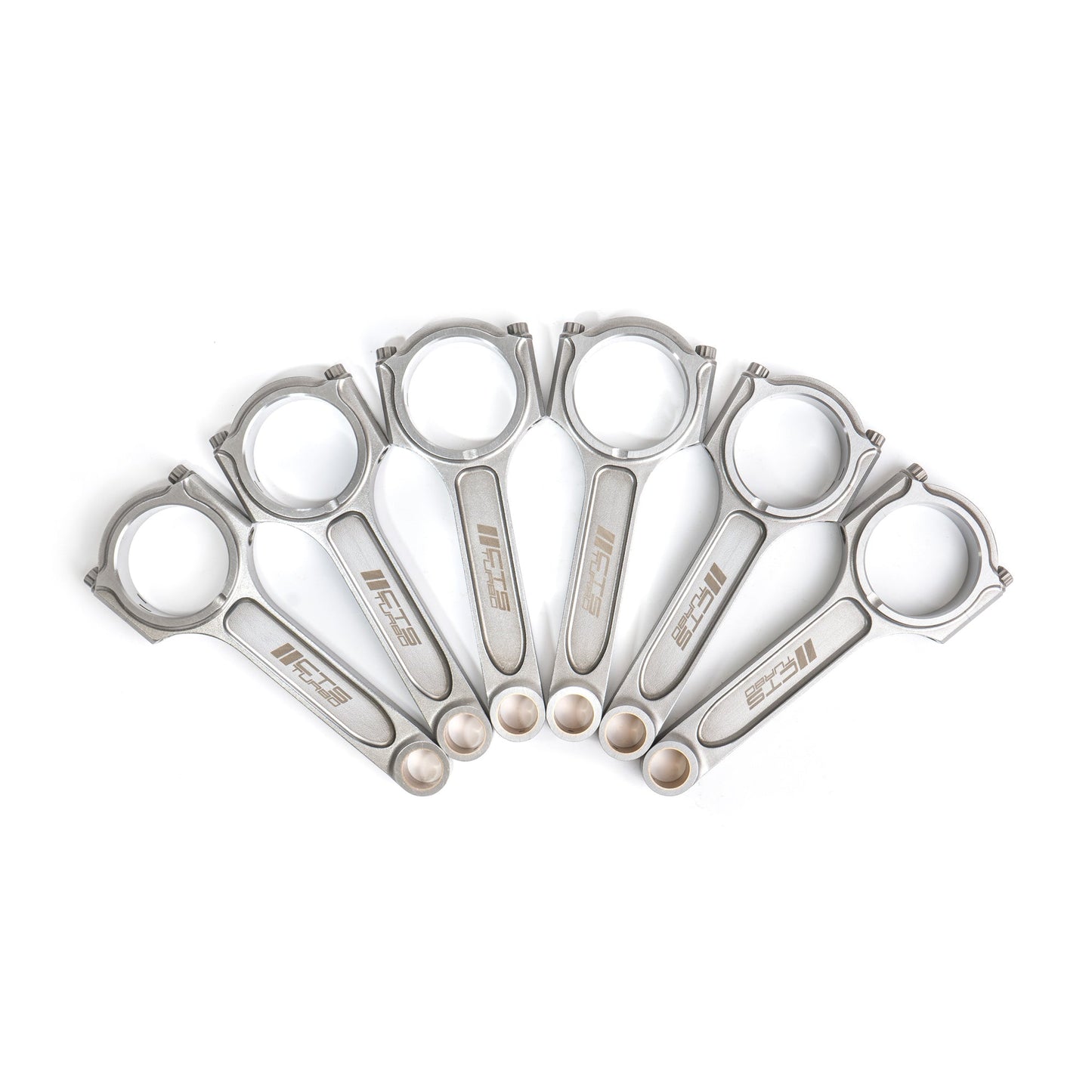 CTS Turbo CTS-CRI-16420 Turbo Connecting Rods VW 164-20 I-Beam Rifle Drilled | Fits 3.2L 24V VR6 and 2.8L 24V VR
