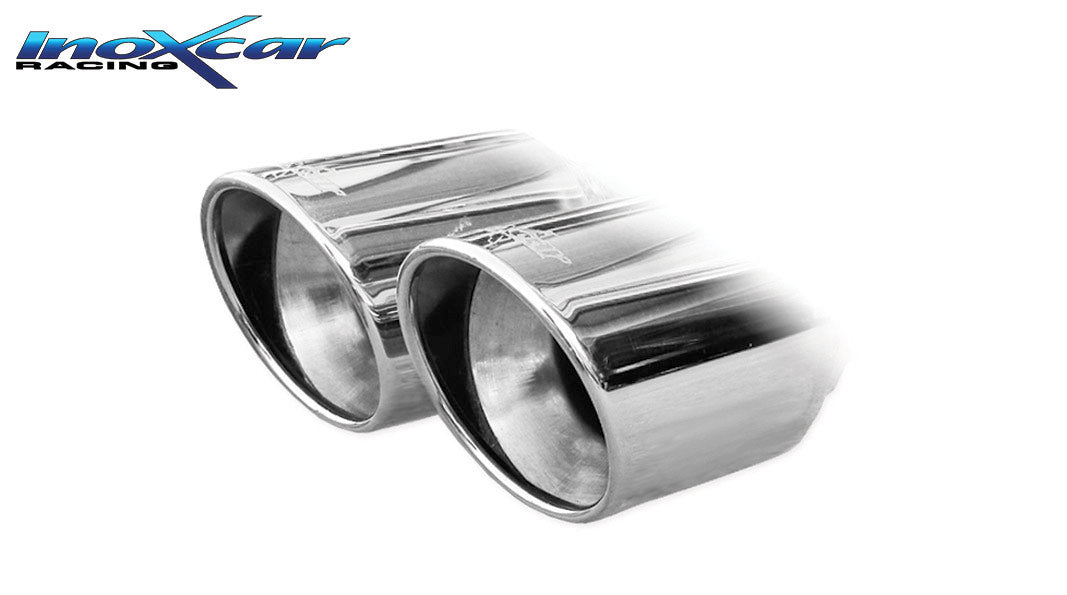 InoXcar AUA1.18.XR Audi A1 GB 40TFSI 2.0T Rear Silencer With End Pipe 2 X Diam. 70 X-Race 1 | ML Performance UK Car Parts
