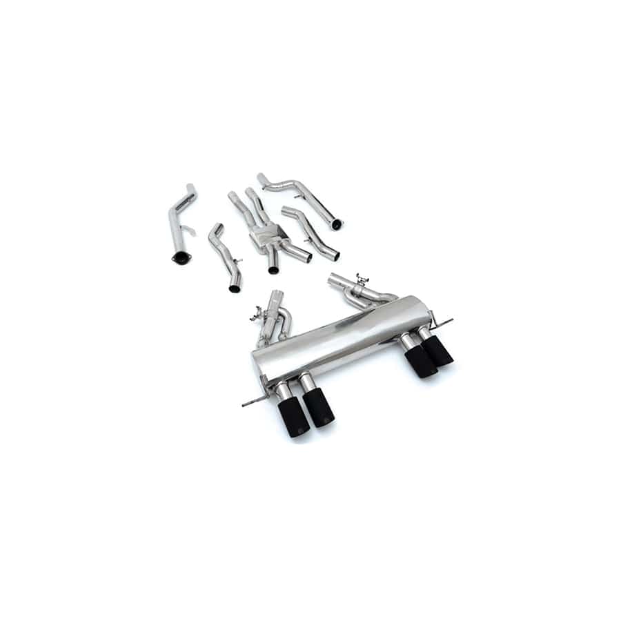 Armytrix BMG8M-QS38M Valvetronic Exhaust System BMW M3 G80 | M4 G82 2020+ with Quad Matte Black 4"