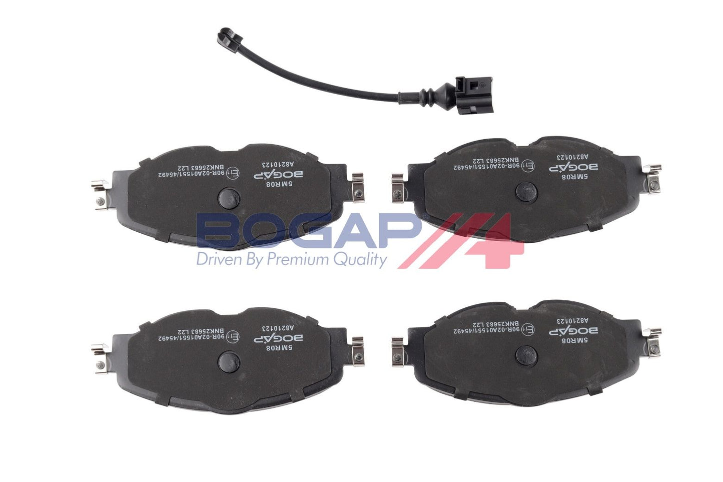 BOGAP A8210123 Brake Pad Set, Disc Brake | ML Performance Car Parts