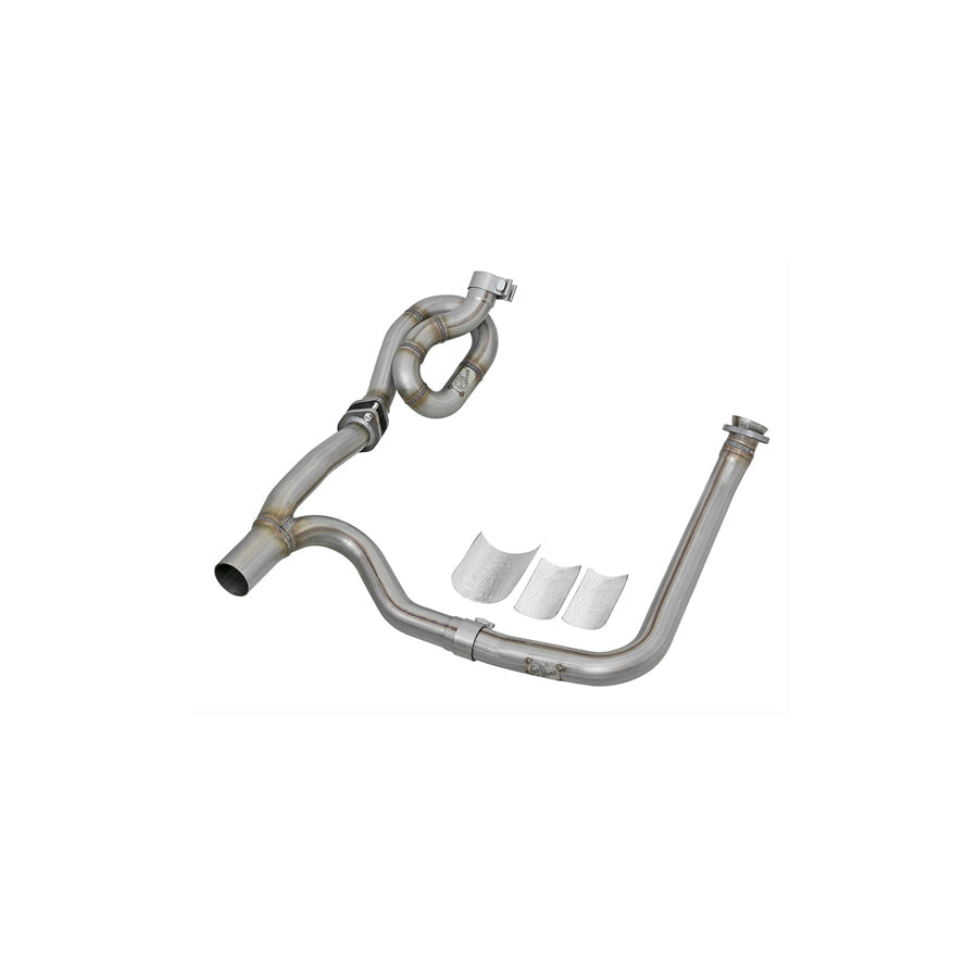 aFe 48-46207-PK Header & Connection Pipe Combo Jeep Wrangler (JK) 12-18 V6-3.6L