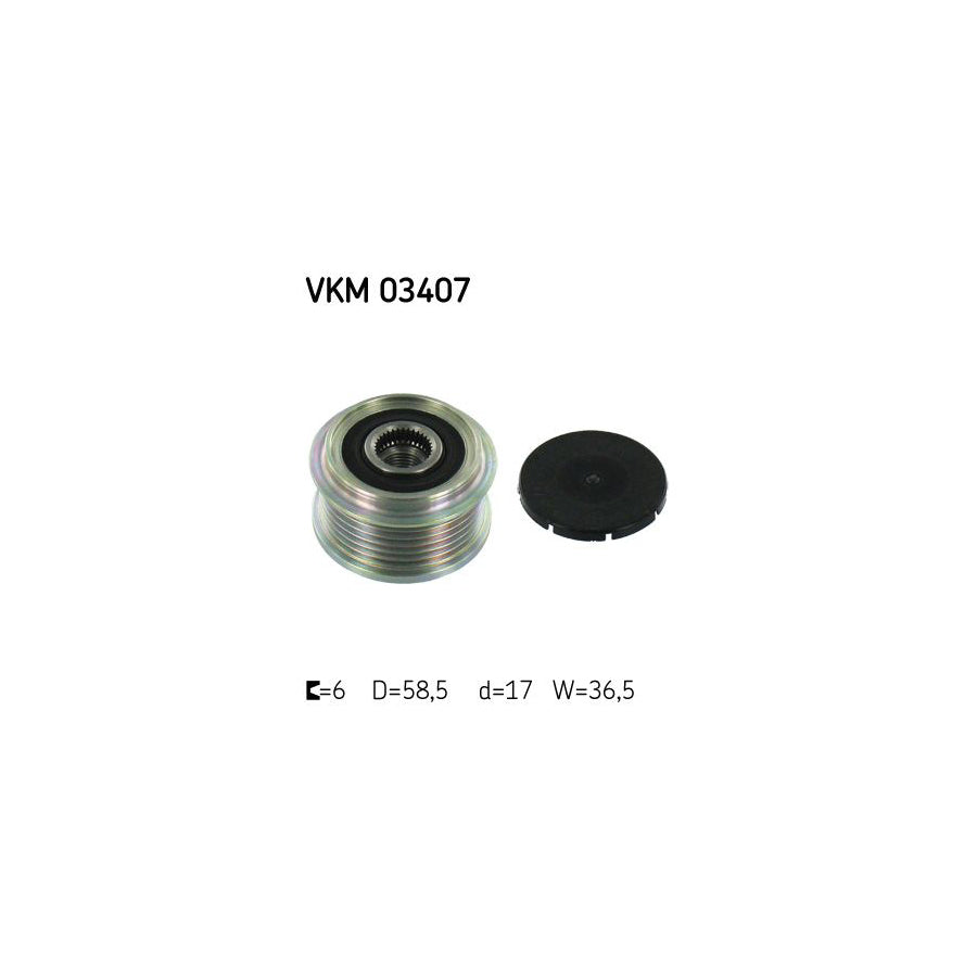 Skf Vkm 03407 Alternator Freewheel Clutch