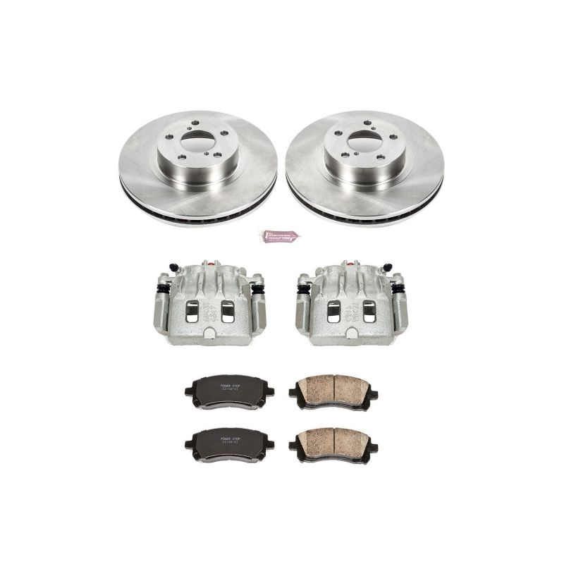 PowerStop Power Stop 98-02 Subaru Forester Front Autospecialty Brake Kit w/Calipers