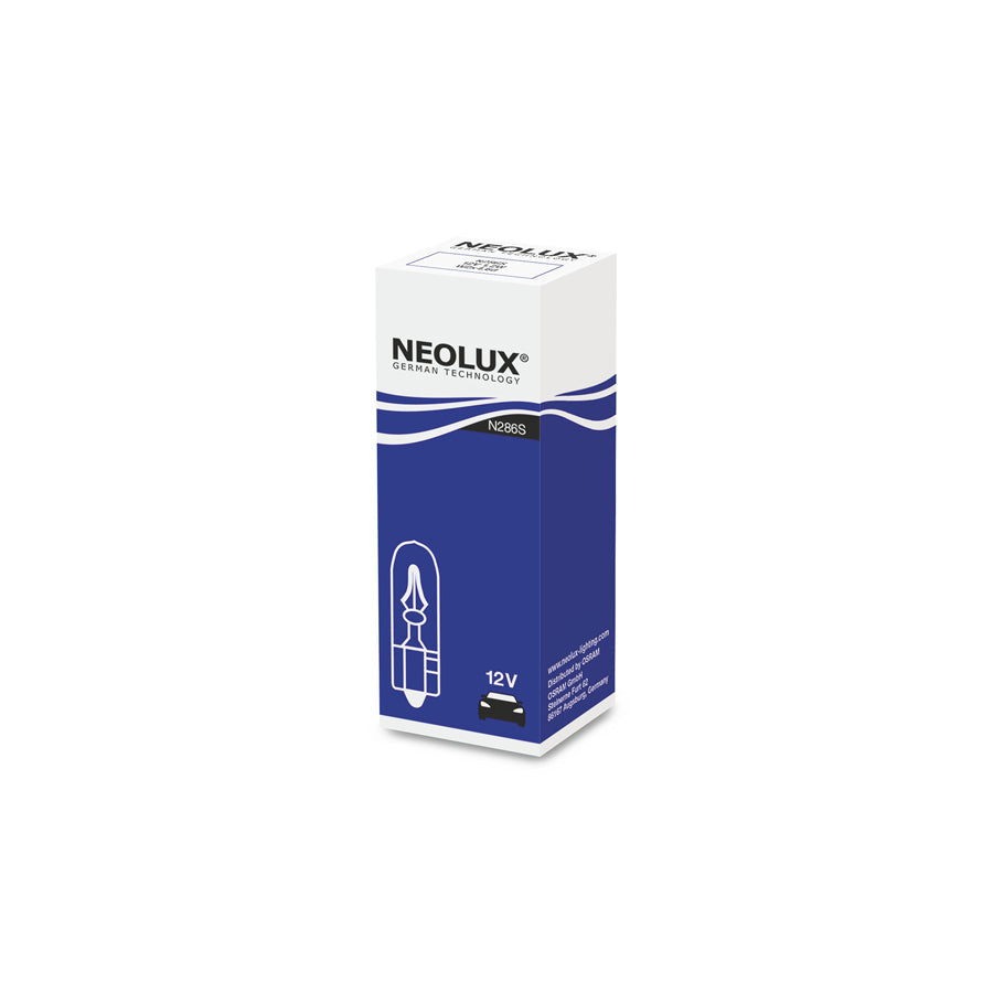 NEOLUX N286S 12v 1.2w W2x4.6d (286) Single box