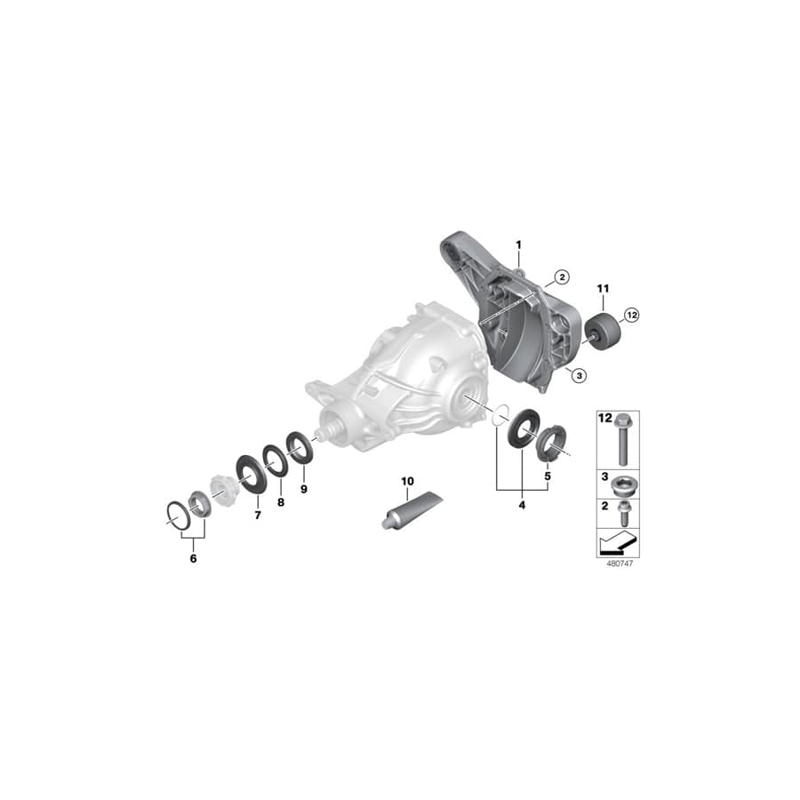 Genuine BMW 33108660050 G32 G02 G01 Vibration Absorber 131 HZ (Inc. 630dX, X4 30dX & 630d)