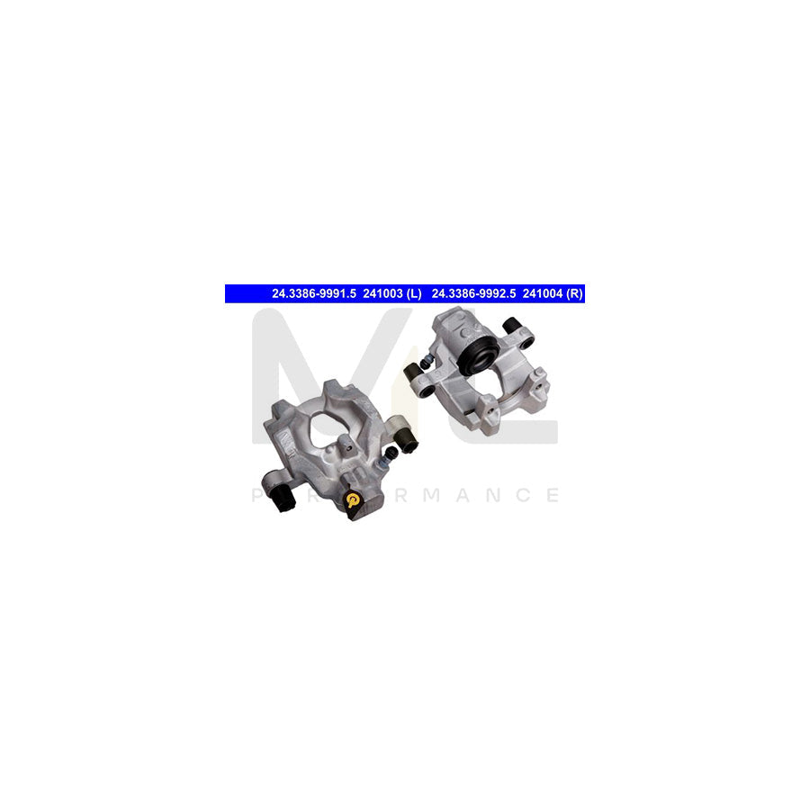 ATE 24.3386-9991.5 Brake Caliper without holder