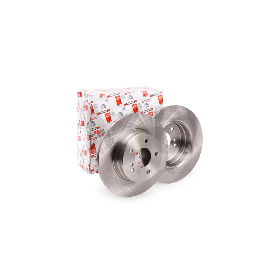 Ferodo Premier DDF963 Brake Disc Solid, With Bolts/Screws - Pair