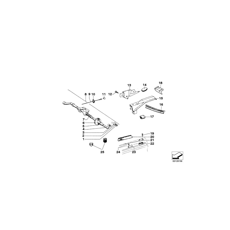 Genuine BMW 07119988505 Nipple (Inc. 1602)