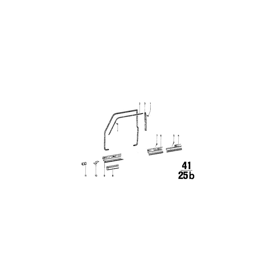Genuine BMW 07129948742 E32 Rivet 3,2-3A (Inc. M235i Racing)