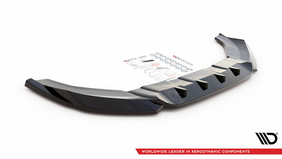 Maxton Design Audi Q3 S-Line 8U (Facelift) Front Splitter V.1