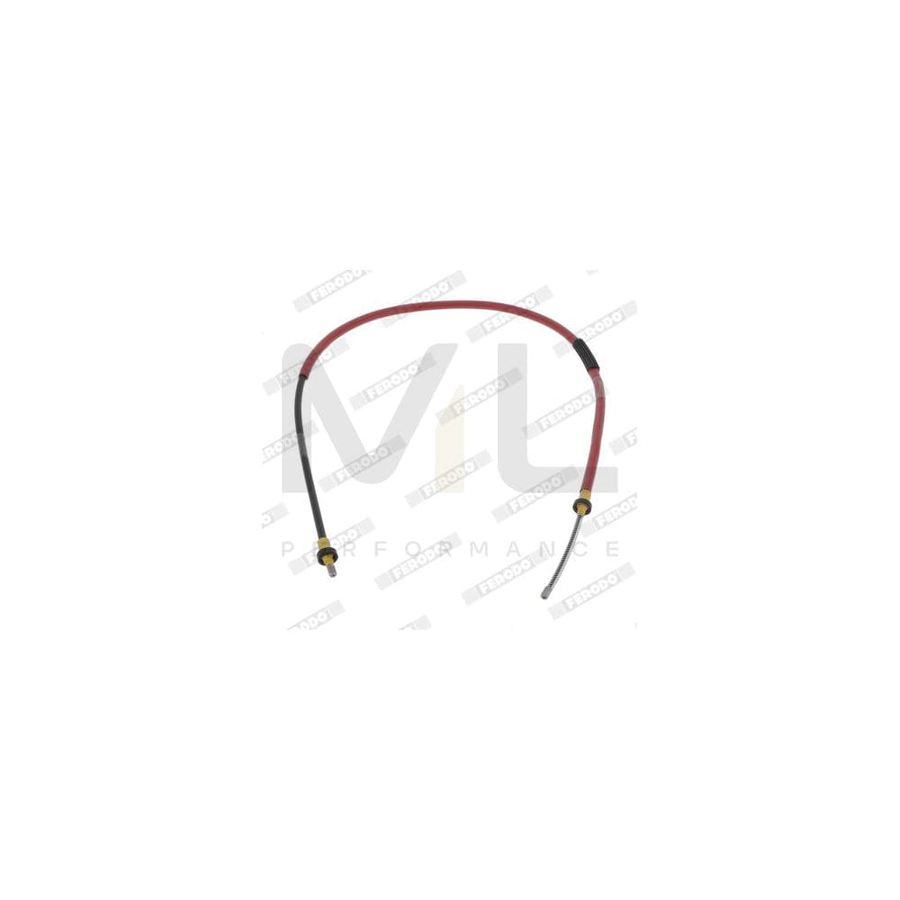 Ferodo Sl FSL167 Brake Pad Set Not Prepared for Wear Indicator
