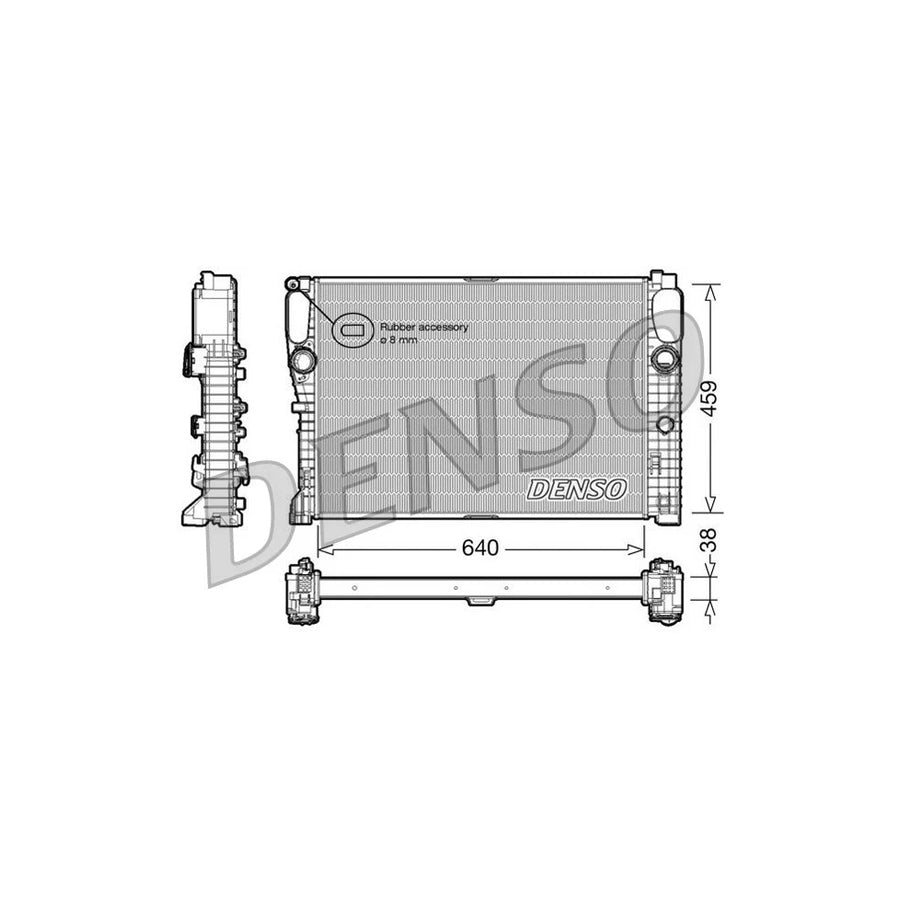 DENSO DRM17014 Engine Radiator