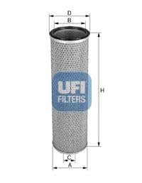 UFI 27.A34.00 Secondary Air Filter