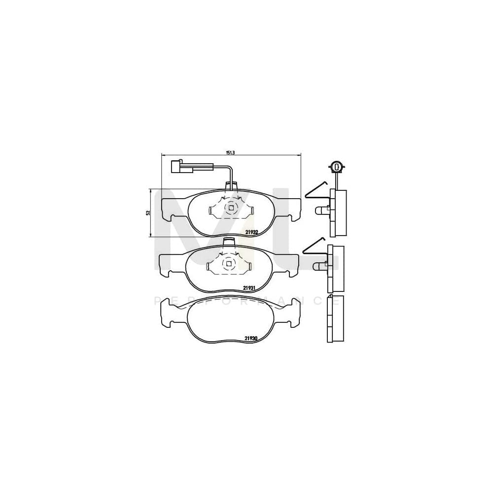 brembo-p-23-057-brake-pad-set