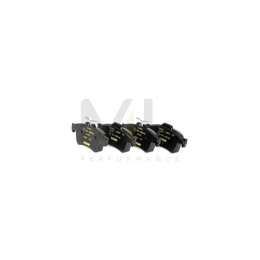 TEXTAR 2413701 Brake pad set prepared for wear indicator