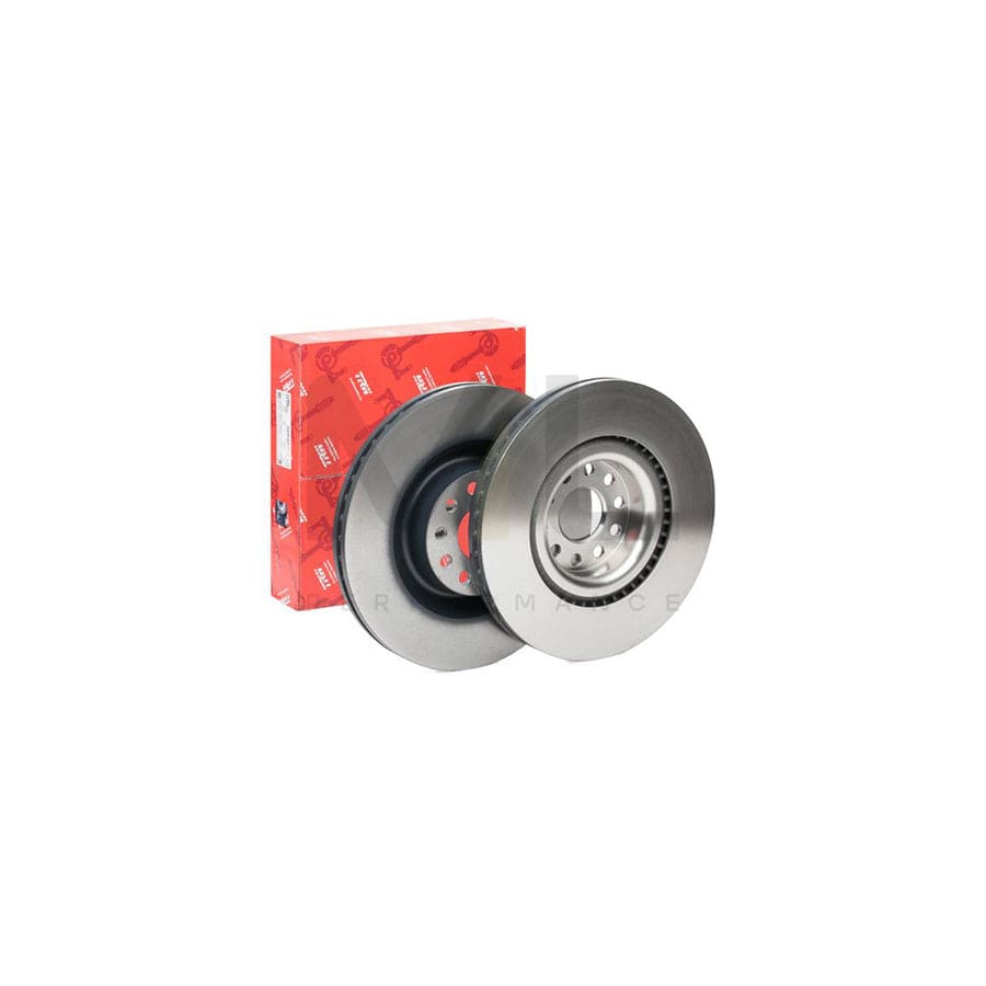 TRW DF4350S Brake Disc Vented, Painted, High-carbon - 1 piece