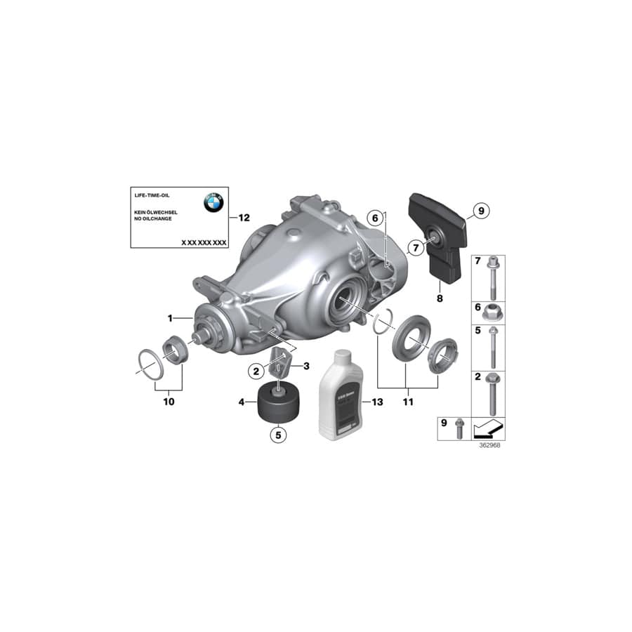 Genuine BMW 33176865490 F30 F31 Bracket, Vibration Absorber (Inc. 325d)