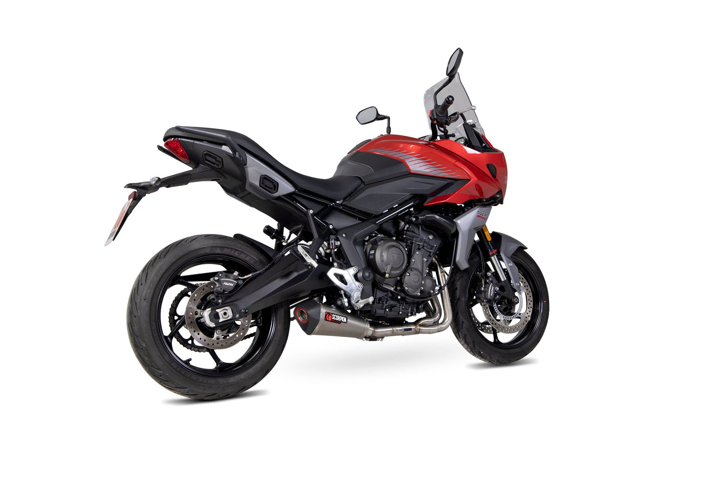 Scorpion RTR93SYSTEO Triumph Tiger Sport 660 Serket Taper Full System - Titanium Sleeve | ML Performance UK UK