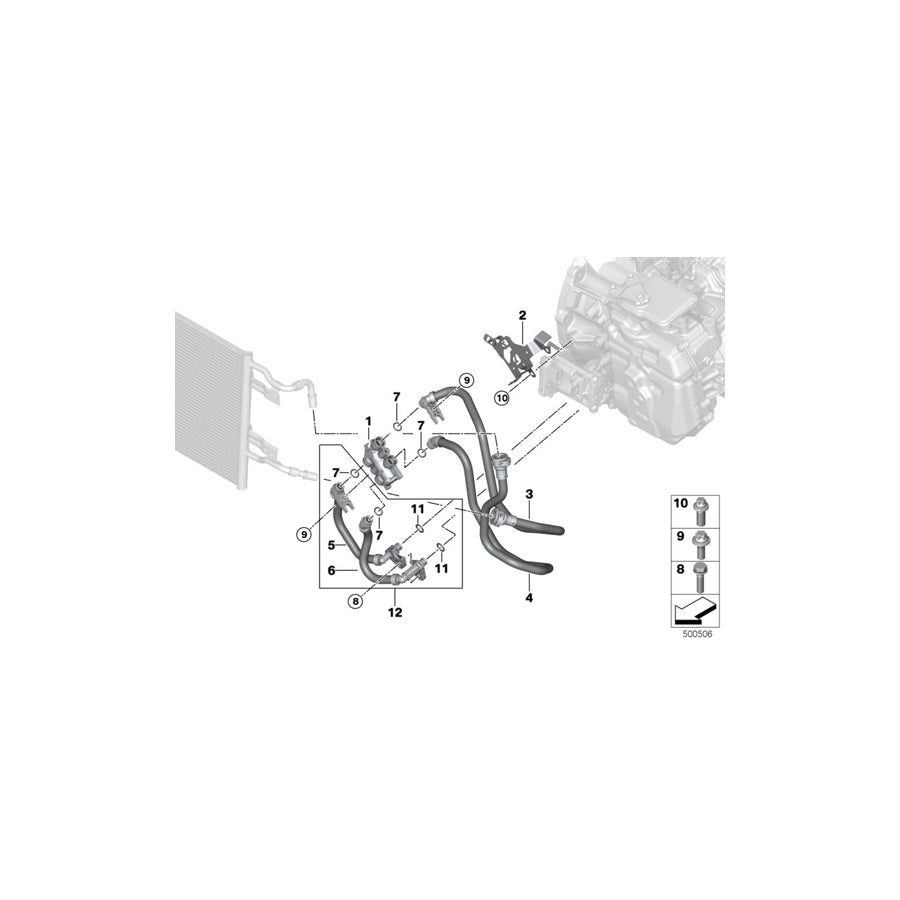 Genuine BMW 17228481575 G20 G11 G01 Thermostat (Inc. 530e, M550iX & Cullinan)