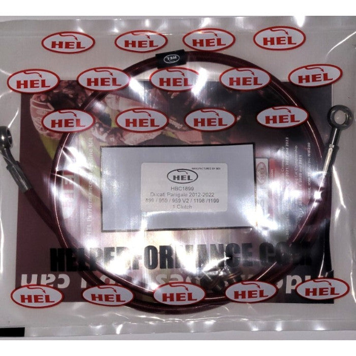 HEL Performance CL-HBC1899 Flexible Clutch Line Stainless Steel Braided