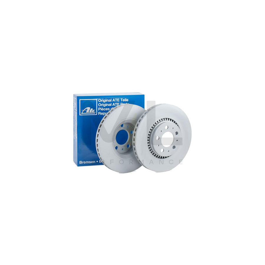 ATE 24.0128-0123.1 Brake Disc Vented, Coated - 1 piece