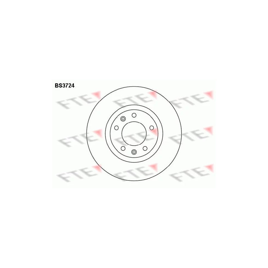 FTE Bs3724 Brake Disc