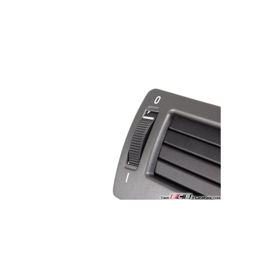 Genuine BMW 64227007226 E65 E67 E66 Fresh Air Grille, Right DARK SILVER (Inc. 745LiS, 735Li & 760i)