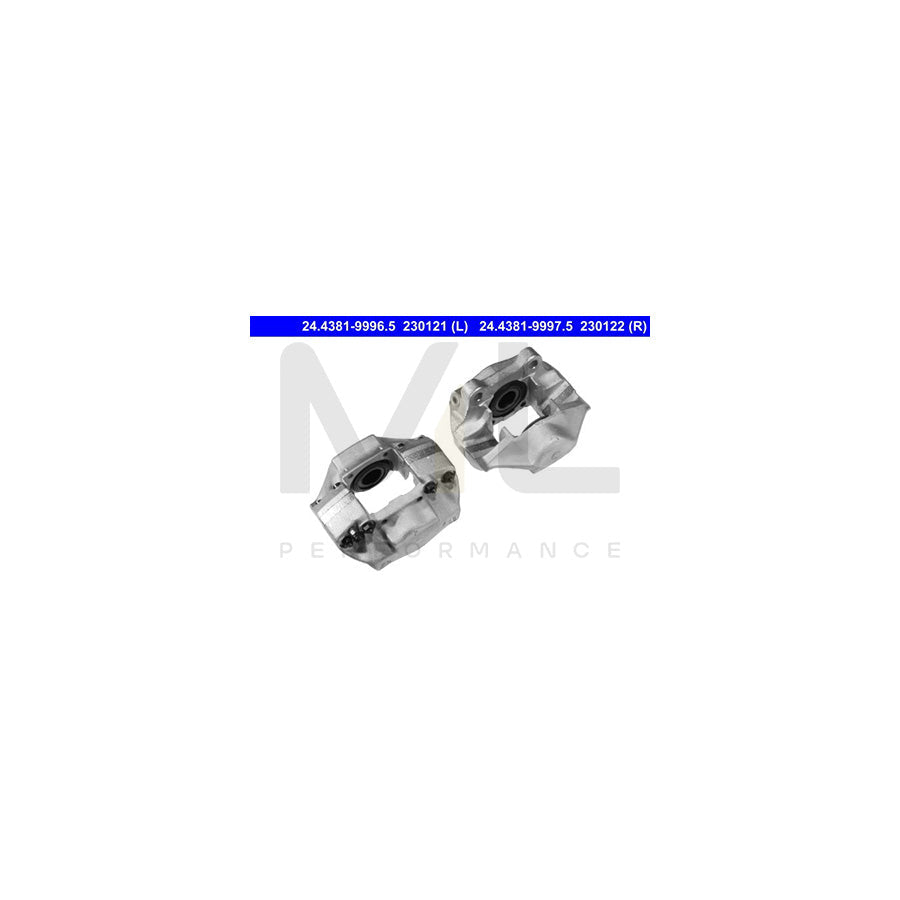 ATE 24.4381-9997.5 Brake Caliper for PORSCHE 911
