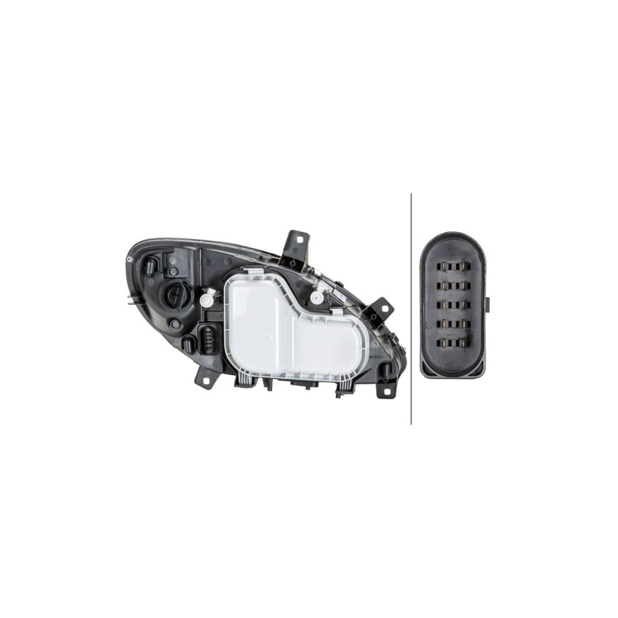 Hella 1LG 246 041-031 Headlight