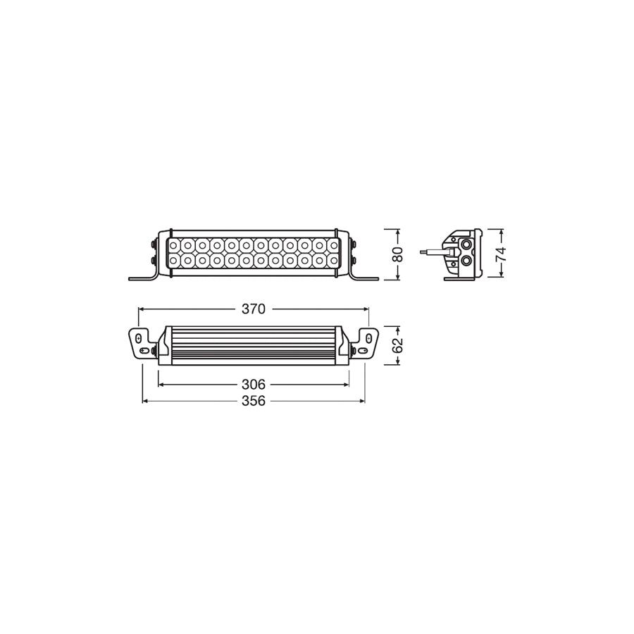 OSRAM Ledriving Driving Lights Value Series Leddl117 Cb Led Bar