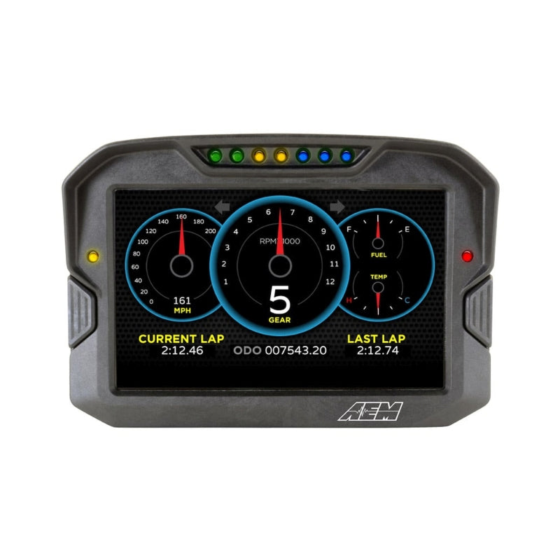 AEM CD-7 Non Logging Race Dash Carbon Fiber Digital Display (CAN Input Only)