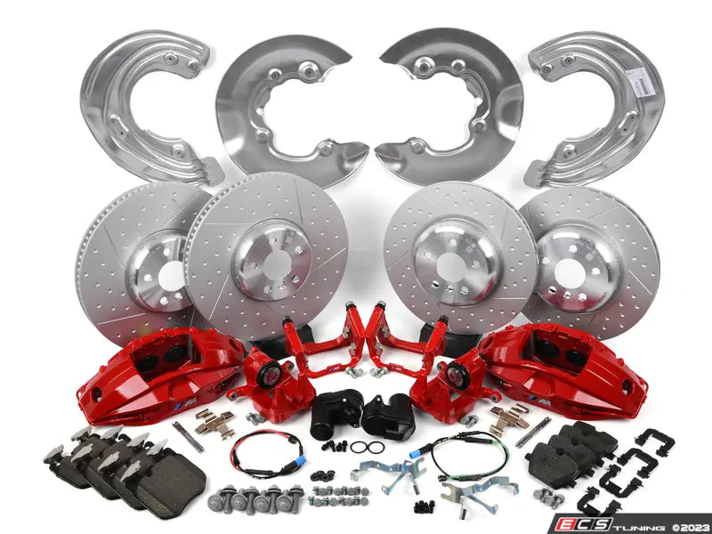 Genuine BMW 34108854026 Retrofit kit Sport brake red
